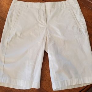 White Bermuda Shorts